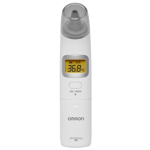 מדחום אוזן אינפרא-אדום Omron Gentle Temp 521