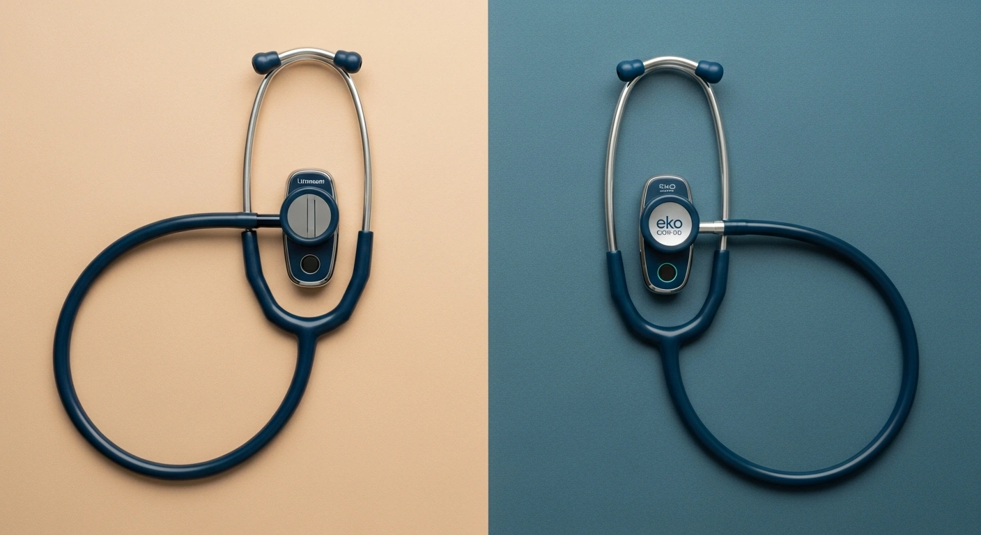 Littmann CORE מול Eko CORE 500 – מי המנצח הדיגיטלי?