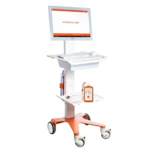 עגלה למכשיר אקג Cardioline touchECG Cart