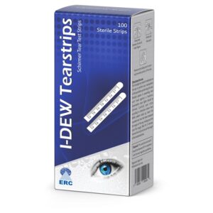 פסי בדיקה שירמר I-Dew לאבחון יובש בעיניים Schirmer Test