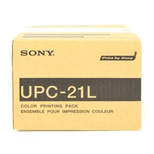 ערכת הדפסת צבעונית Sony UPC-21L לציוד רפואי