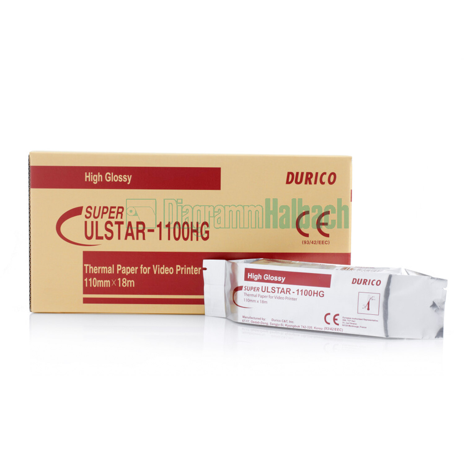 נייר וידאו מבריק Super Ulstar 1100HG - 110 מ"מ