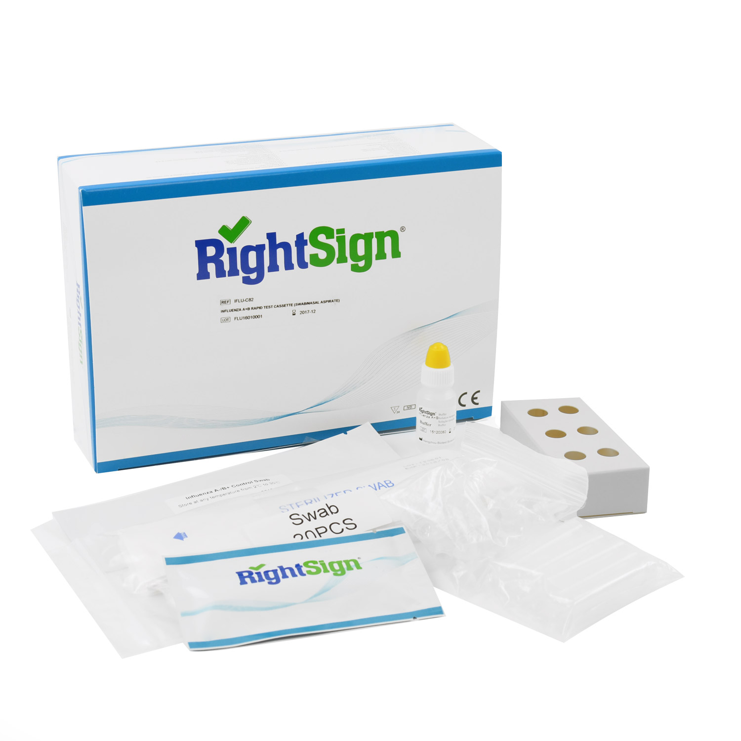בדיקת שפעת A ו-B מהירה Right Sign