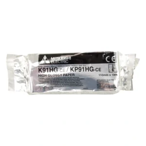 נייר מדפסת וידאו Mitsubishi KP91HG-CE מבריק 110 מ"מ