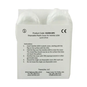 כיסויי הגנה חד-פעמיים עבור Veinlite LEDX (50 יח׳)