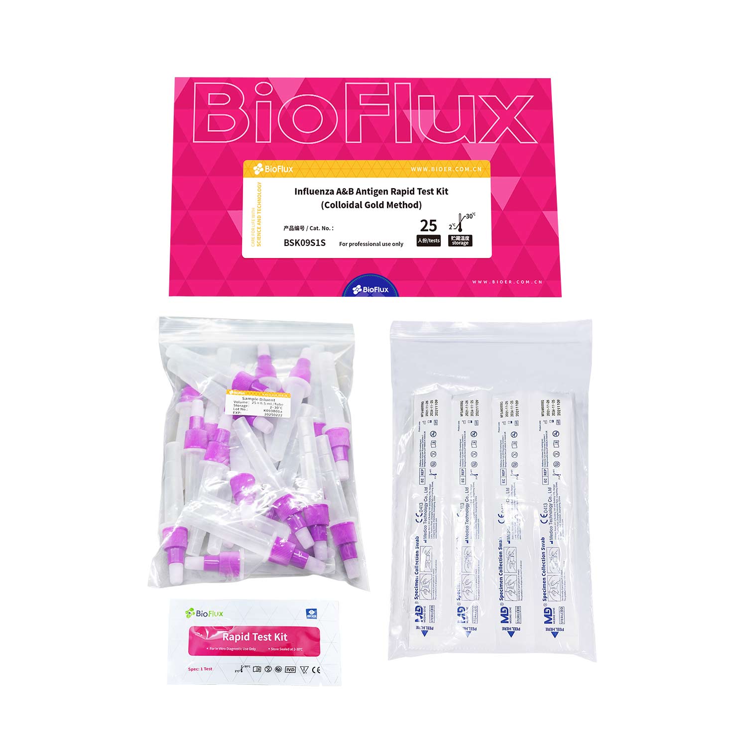בדיקת שפעת BIOFLUX