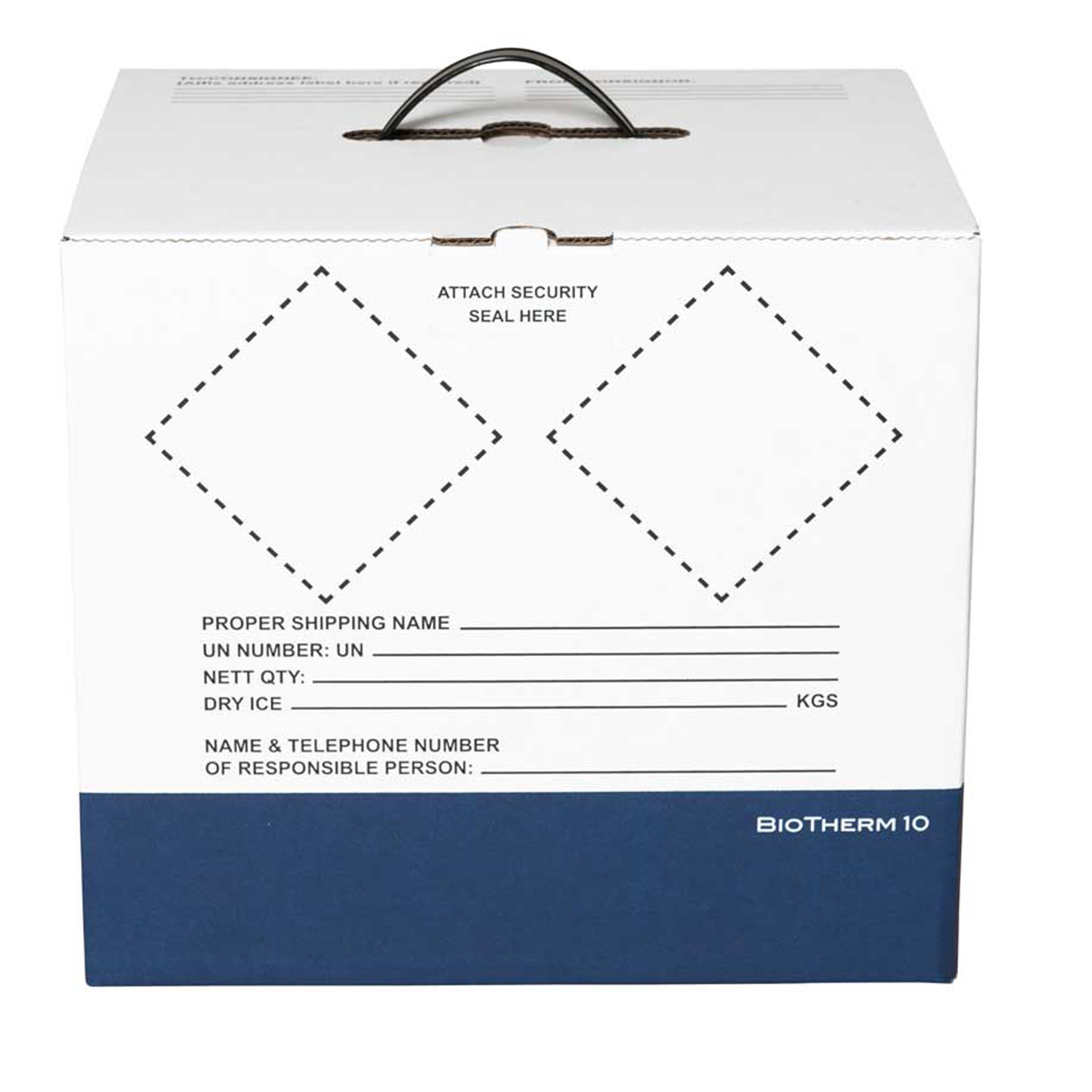 אריזת Biotherm לקרח יבש