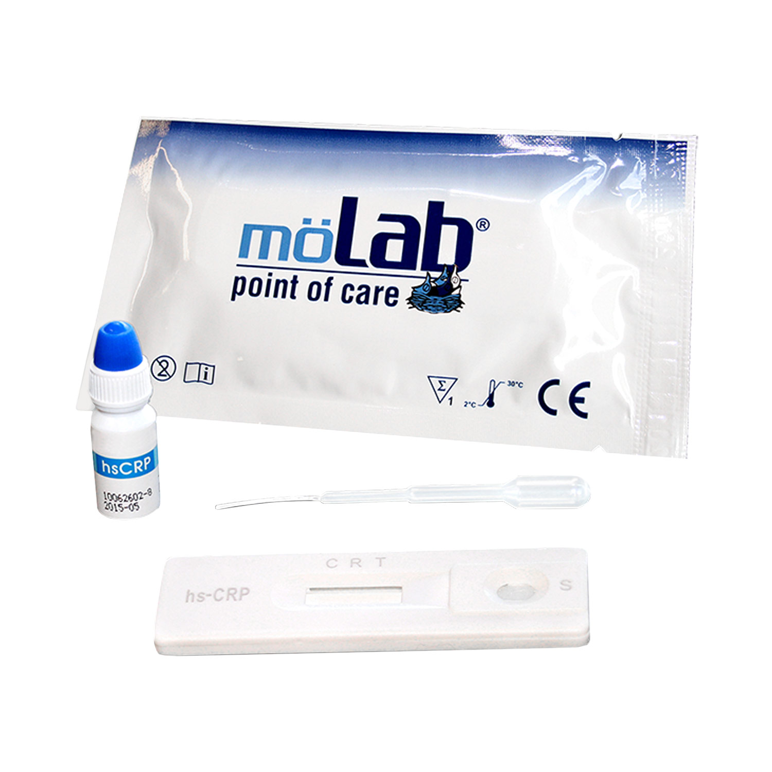 בדיקת hs-CRP מהירה möLab