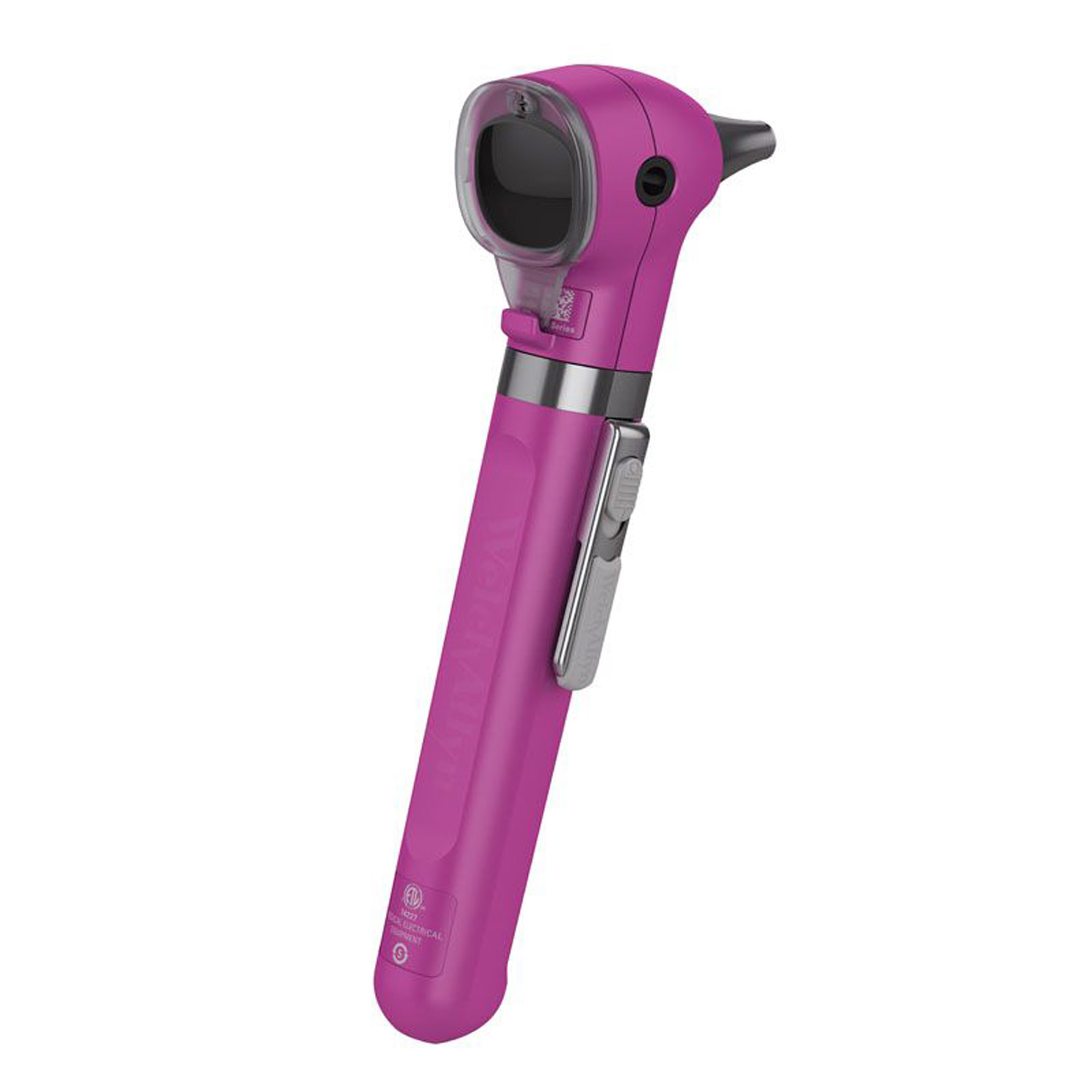 אוטוסקופ Welch Allyn Pocket Plus LED בצבע מג׳נטה