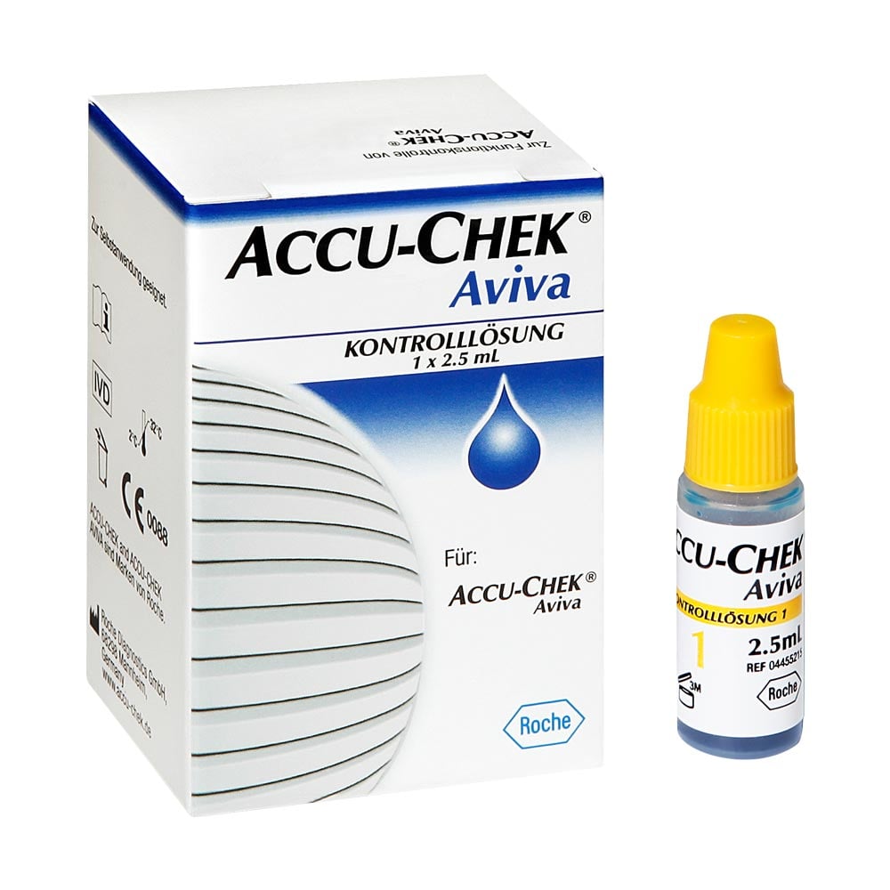 תמיסת בקרה Accu-Chek Aviva