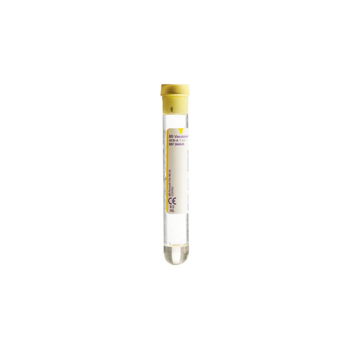 מבחנות BD Vacutainer לבדיקת סוג דם