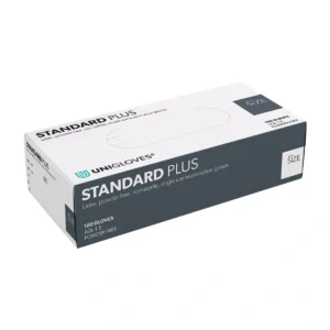 כפפות לטקס Unigloves Standard Plus