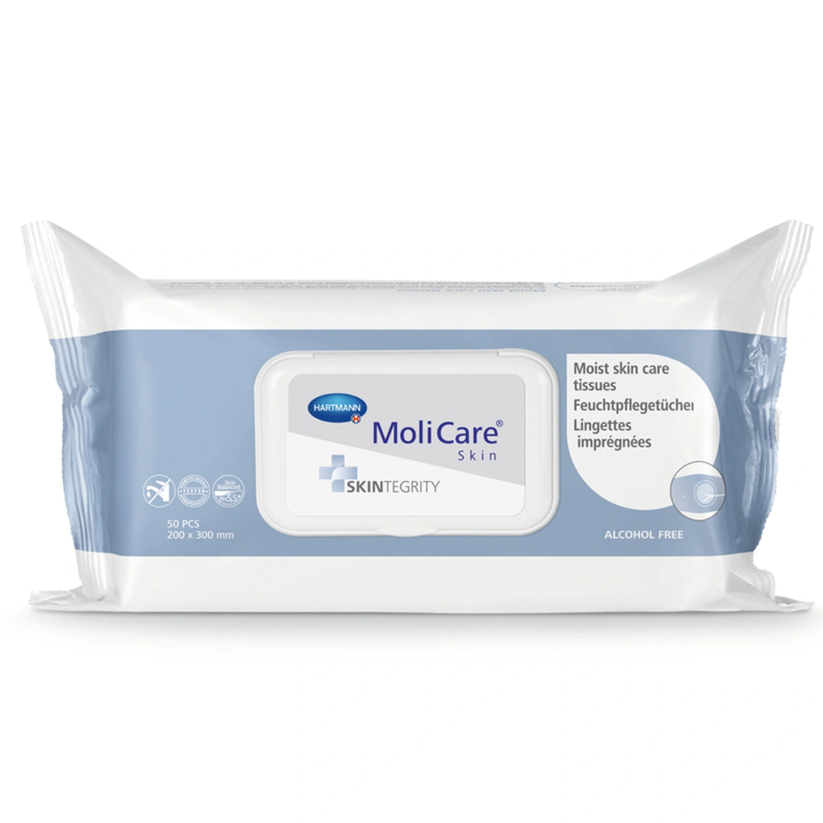 מגבונים לחים MoliCare Skin