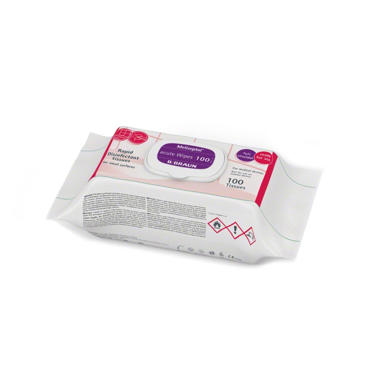 מגבוני חיטוי Meliseptol acute Wipes
