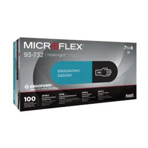 כפפות ניטריל Microflex Midknight Touch