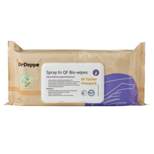מגבוני חיטוי Spray In QF Wipes Flowpack