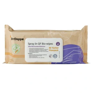 מגבוני חיטוי Spray In QF Wipes Flowpack