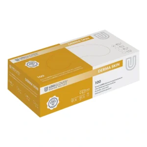 כפפות לטקס Unigloves Derma Skin