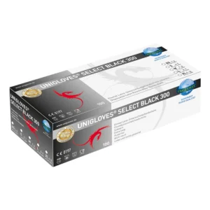 כפפות לטקס Unigloves Select Black 300