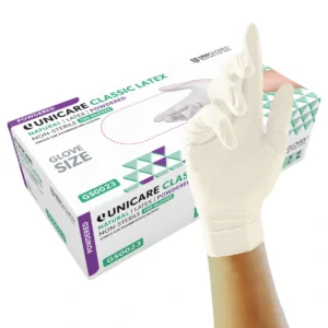כפפות לטקס Unigloves Unicare Classic